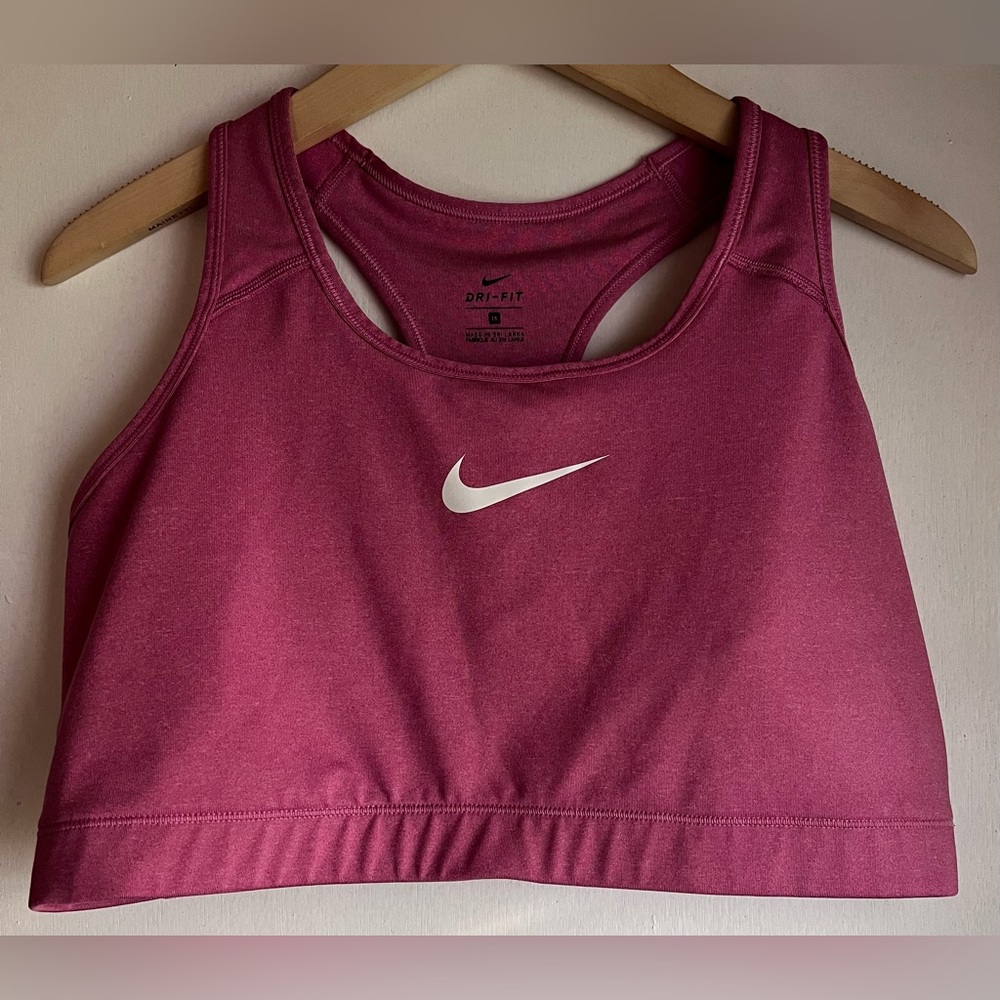 EUC Nike Sports Bra, Pink, 1X
